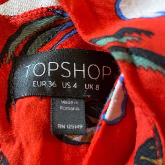 TOPSHOP tropical blouse - Picture 2 of 4